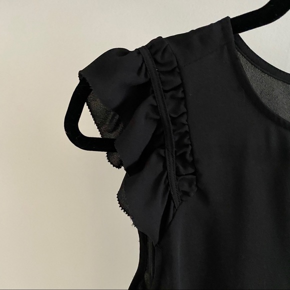 Ann Taylor Gatorade Cap Sleeve Blouse - Picture 2 of 7